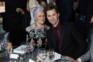 Glenn Close, Andrew RannellsElton John Aids Foundation Fall Gala, Inside, New York, USA - 07 Nov 2017