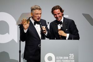 Alec Baldwin and Alexander Gilkes
Elton John Aids Foundation Fall Gala, Inside, New York, USA - 07 Nov 2017