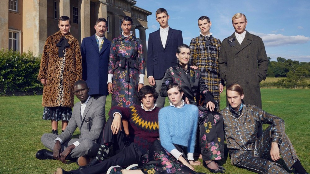 An image of the Erdem x H&M campaign