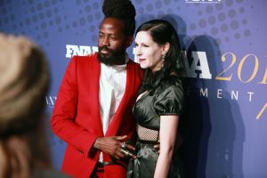 Roy Luwolt and Jill Kargman