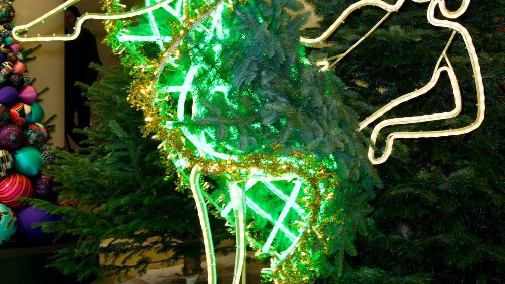 Jean Paul Gaultier's Can-Can tree.