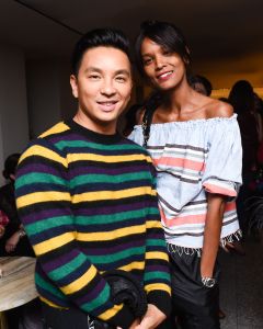 In the US: Exclusive - Premium Rates Apply. In the UK and Germany: Exclusive - No MinimumsMandatory Credit: Photo by Joe Schildhorn/BFA/REX/Shutterstock (9219602db)Prabal Gurung, Liya KebedeGlamour Women of the Year, New York, USA - 12 Nov 2017