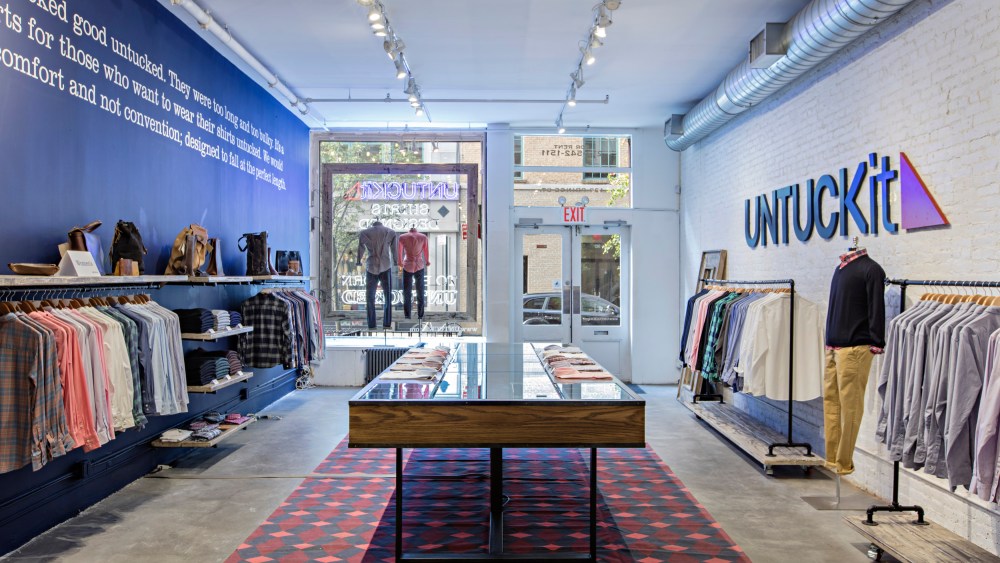 The SoHo Untuckit store.