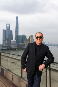 Michael Kors at the Peninsula prior to his event 'The Walk' at Shanghai I-Expo Pavilion