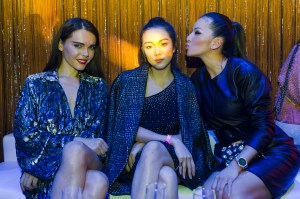 Evangelie Smyrniotaki, Yoyo Cao and and Tina Leung