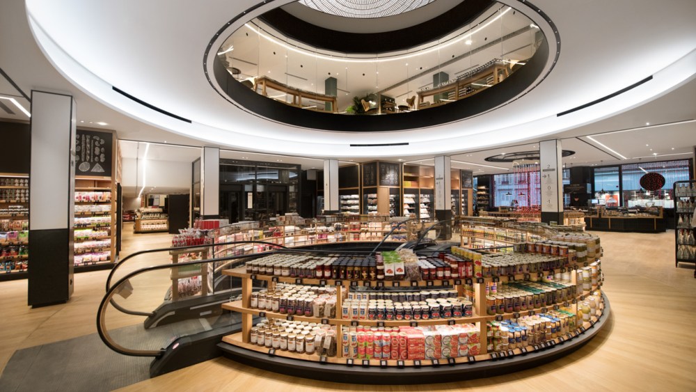 The grocery selection at La Grande Epicerie de Paris Rive Droite