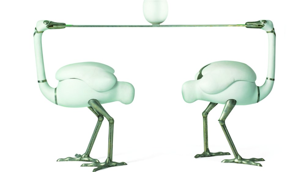 "Two Moutons De Laine," 1969, François-Xavier Lalanne.
