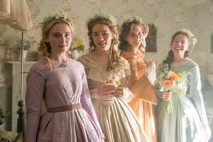 Little WomenMASTERPIECE on PBSShown (Left-Right): Kathryn Newton as Amy, Willa Fitzgerald as Meg, Maya Hawke as Jo, and Annes Elwy as Beth.Little Women has been commissioned by Piers Wenger and Charlotte Moore at the BBC, and is produced by Playground (Wolf Hall, Howards End) for BBC One. The series is a co-production with MASTERPIECE on PBS. The producer is Susie Liggat. Executive producers are Colin Callender and Sophie Gardiner for Playground, Heidi Thomas, Lucy Richer for the BBC and Rebecca Eaton for Masterpiece. Lionsgate will manage worldwide distribution excluding US and UK.Photo courtesy of MASTERPIECE on PBS, BBC and Playground.