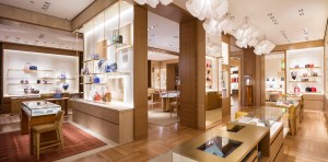 A view of Louis Vuitton’s renovated Michigan Avenue store.