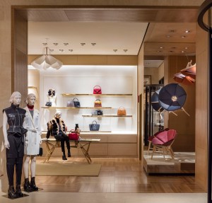 A view of Louis Vuitton’s renovated Michigan Avenue store.