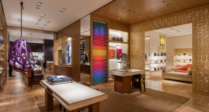 A view of Louis Vuitton’s renovated Michigan Avenue store.