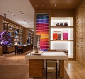 A view of Louis Vuitton’s renovated Michigan Avenue store.