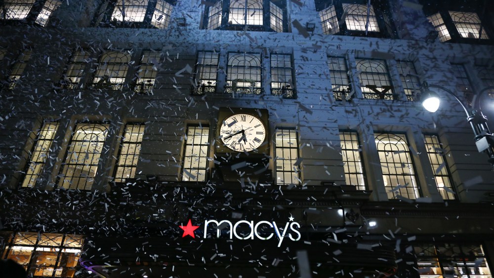 Macy's unveils Christmas windows that celebrate New York City.