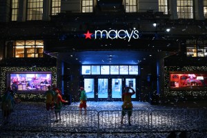 Macy's unveils Christmas windows that celebrate New York City.