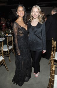 HOLLYWOOD, CA - NOVEMBER 01:  Misty Copeland (L) and Danielle Lauder at PORTER Hosts Incredible Women Gala In Association With Estee Lauder at NeueHouse Los Angeles on November 1, 2017 in Hollywood, California.  (Photo by Donato Sardella/Getty Images for PORTER Magazine)