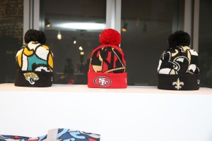 NFL and FIT merchandise.