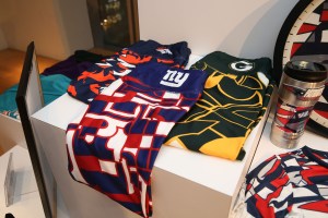 NFL and FIT merchandise.
