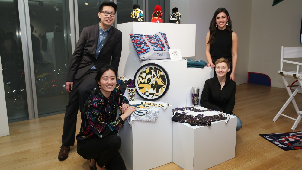 FIT students Wing-Sze Ho, Eun Su Yoo, Arpi Dayian and Iwona Usakiewicz created the winning designs.