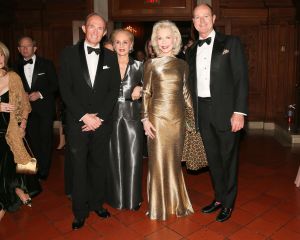 Carolina Herrera, Lynn WyattNew York Public Library Lions Gala, Inside, New York, USA - 06 Nov 2017