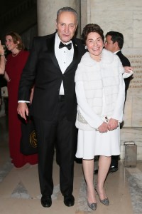 Chuck Schumer, Merryl Tisch
New York Public Library Lions Gala, Inside, New York, USA - 06 Nov 2017
