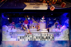 Printemps window display