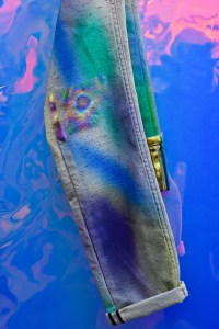 Technicolor finish with hologram foil effect by Pakistan’s Rajby Industries.