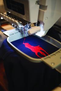 Customers can create their own crewneck sweaters.