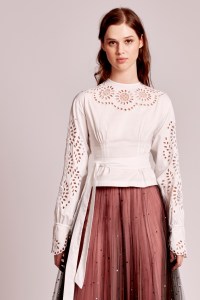 A look from the Rebecca Taylor holiday capsule collection