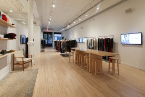 The store features touch screens that send apparel directly to dressing rooms and digital fitting room “attendees” for ordering additional styles or sizes. Its “magic wardrobes,” or two-way doors, allow for product fulfillment without leaving fitting rooms.