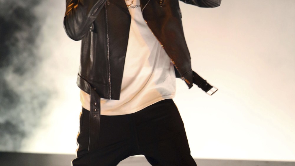 Jay-Z, Shawn Corey Carter. Jay-Z performs at Philips Arena, in AtlantaJay-Z In Concert - , Atlanta, USA - 14 Nov 2017