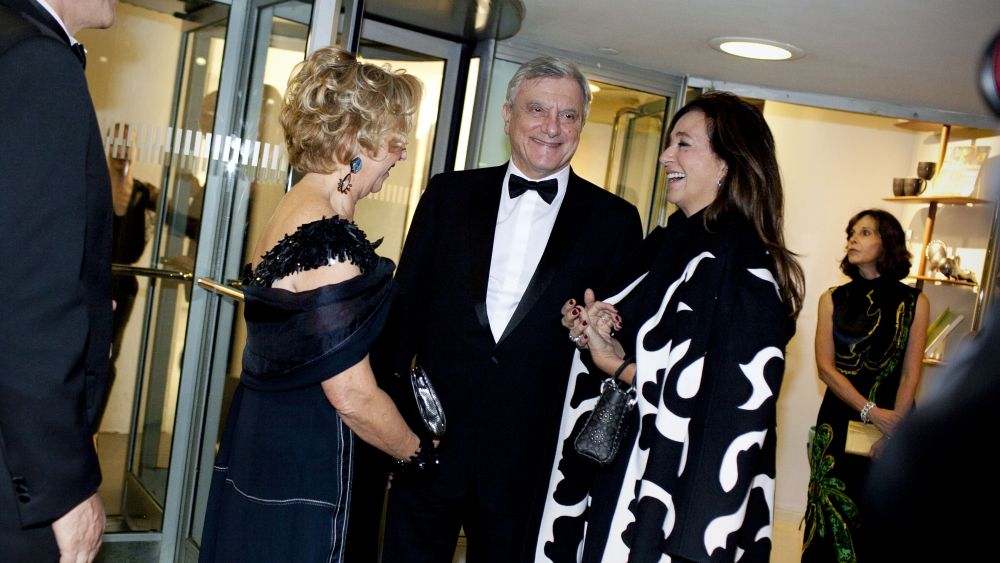 Sidney Toledano, Katia AssousGuggenheim International Gala, New York, USA - 16 Nov 2017