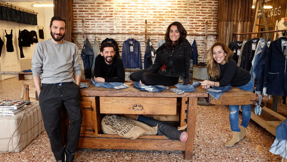 Tiziano Guardini, Isko brand director Fabio Di Liberto, Creative Room designer Selin Akman and Isko senior CSR executive Ebru Özküçük Güler.