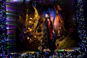 The Saks holiday window unveiling.