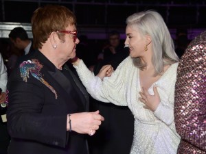 Sir Elton John and Anne-Marie