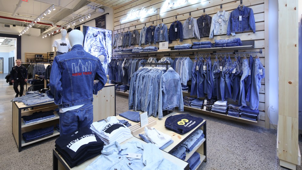 The Levi's store in Soho.