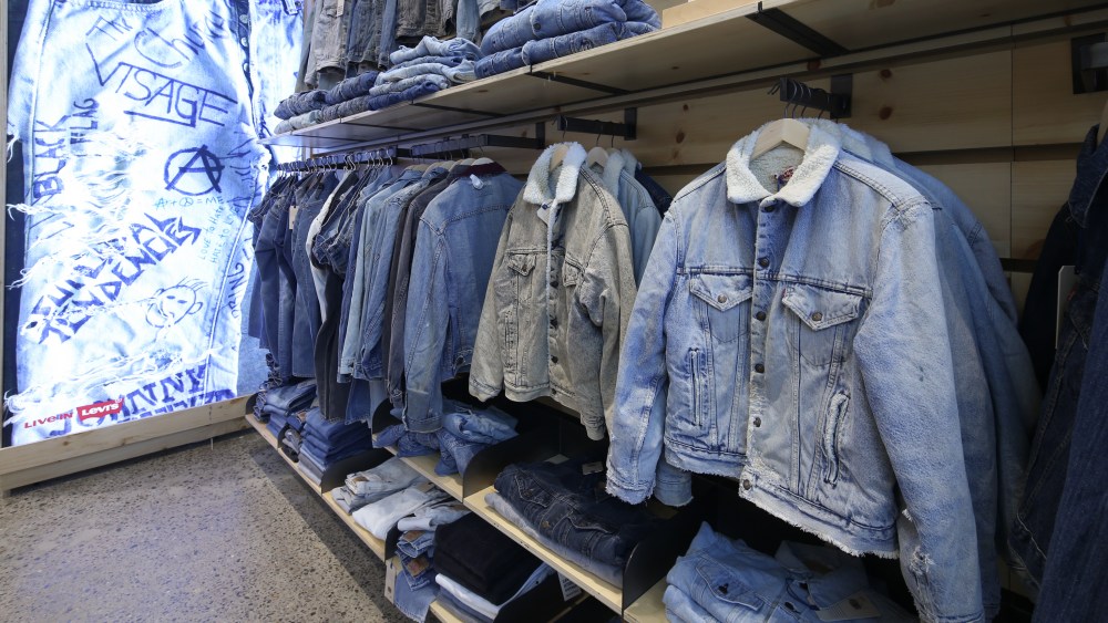 The Levi's store in Soho.