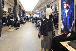 The Levi's store in Soho.