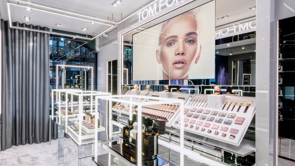 The Tom Ford Beauty store in London's Covent Gardens.