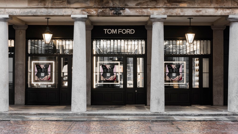 The Tom Ford Beauty store in London's Covent Gardens.
