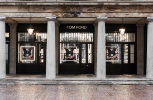 The Tom Ford Beauty store in London's Covent Gardens.