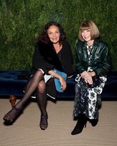 Diane Von Furstenberg and Anna Wintour