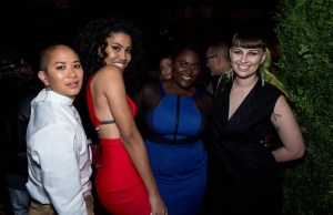 Christine McCharen-Tran, Leyna Bloom, Danielle Brooks, and Becca McCharen