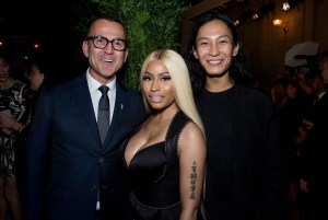 Steven Kolb, Nicki Minaj, and Alexander Wang
