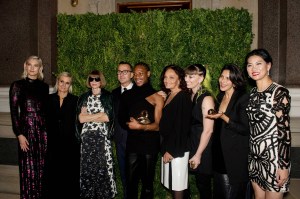 Karlie Kloss, Maria Grazia Chiuri, Steven Kolb, Telfar Clemens, Diane von Furstenberg, Becca McCharen, Ahlem Manai-Platt, Xia Ding