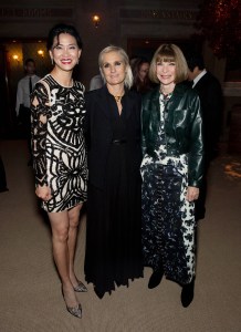 Xia Ding, Anna Wintour, and Maria Grazia Chiuri
