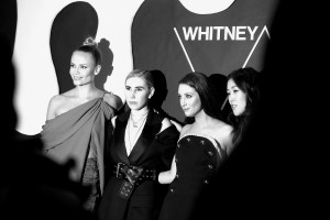 On the red carpet.