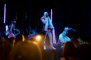 Young Paris performance