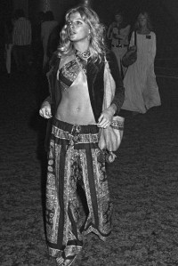 Style at a Rolling Stones concert in 1972