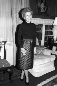 Nancy Reagan, 1980.