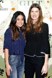 WEST HOLLYWOOD, CA - DECEMBER 07: Emmanuelle Chriqui and Michelle Alves O'Seary at Gilt.com, Jennifer Meyer & Jenna Dewan Tatum's Exclusive  Jewelry Collection Launch  Benefitting Baby2Baby at Sunset Tower Hotel on December 7, 2017 in West Hollywood, California.  (Photo by Donato Sardella/Getty Images for Gilt.com)